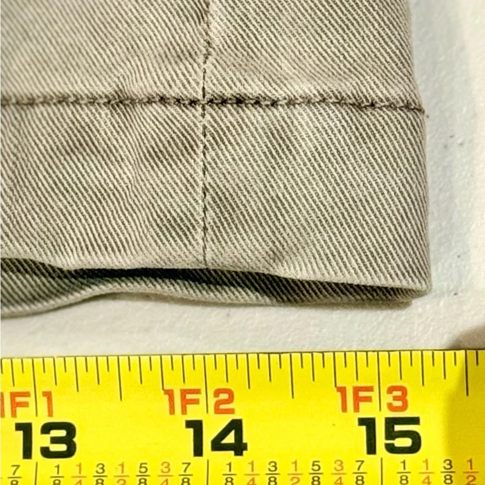 PAIGE Women’s Anessa Tie Waist‎ Pleated Shorts Vintage Moss Taupe Size 33